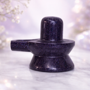Blue Sunstone Shivling