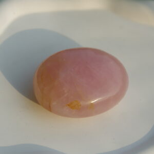 Rose Quartz Palm Stone