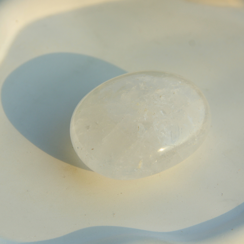 Clear Quartz Palmstone
