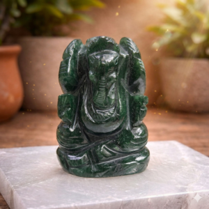 Jade Ganesha Idol