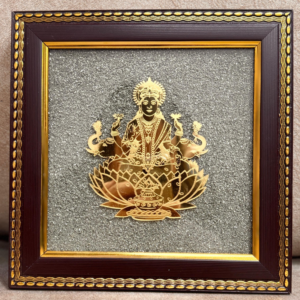Maa Lakshmi Pyrite Frame