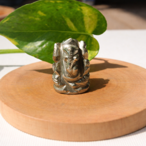 Pyrite Ganesha Idol