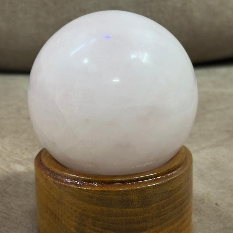 Rose Quartz Sphere selenite sphere