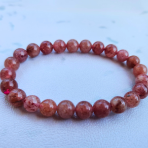 Strawberry Quartz Bracelet