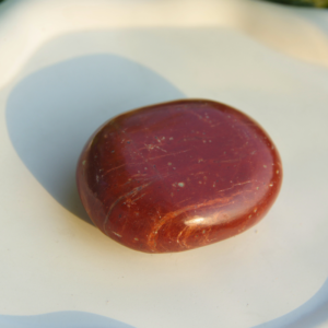Red Jasper Palm Stone