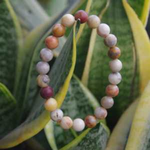 Crazy Lace Agate Bracelet