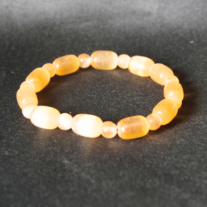 Orange Selenite Bracelet