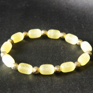 Yellow Selenite Bracelet